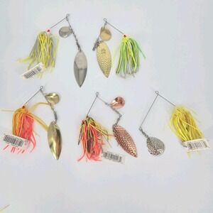 Northland Reed Runner Spinnerbait Lot Bass Pike Musky Lures 5pc Appear New W Tag